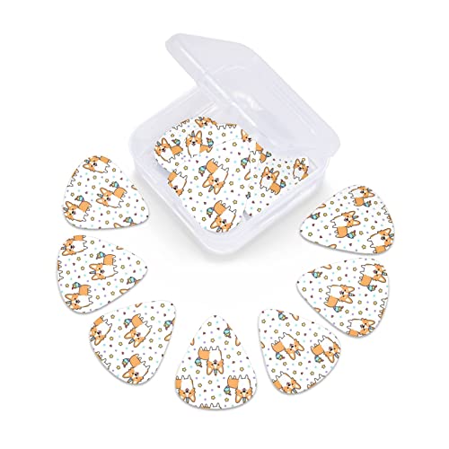 Médiators pour guitare Pack de 12 médiators Corgi pour guitare électrique Guitare acoustique Diverses guitares - Les Beatles, Paul McCartney, John Lennon, RIngo Starr, George Harrison Médiators pour guitare Pack de 12 médiators Corgi pour guitare électrique Guitare acoustique Diverses guitares – Image 6