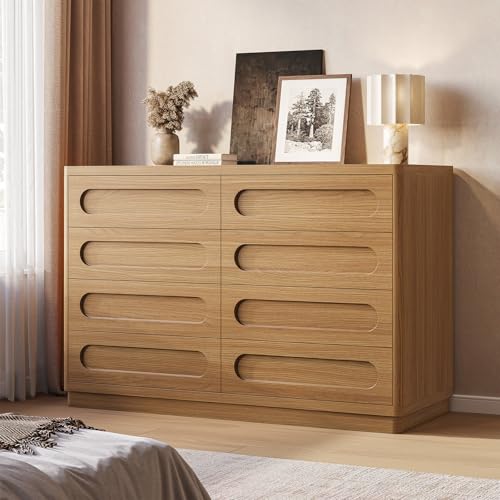 SUCSSRICH Dresser for Bedroom with 8 Drawers, 47.2" Wide Dresser