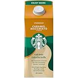 STARBUCKS Caramel Macchiato Boisson lactée au café arabica stérilisée UHT 750 ml
