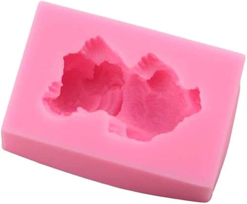 Miniatura 4 de Molde de silicona en forma de perro 3D hecho a mano molde para hacer velas de jabón gelatina fondant chocolate mousse de chocolate molde para