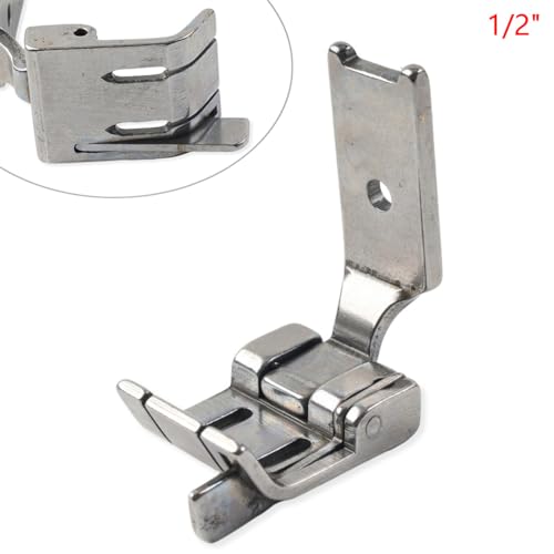 Prensatelas doble aguja 1/2" para máquina industrial miniatura 4