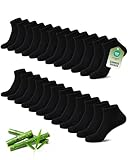 SukModen 12/24 Paar Sneaker Socken Herren Damen aus Bambus,Anti-Geruch...
