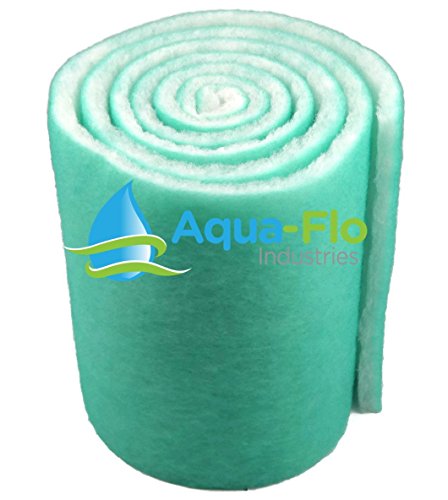 Aqua Flo Pond & Aquarium Filter Media, 12" x 120" (10 Feet) Long
