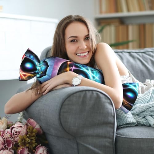 Almohada de espuma viscoelástica 62 cm x 25 cm negra miniatura 7