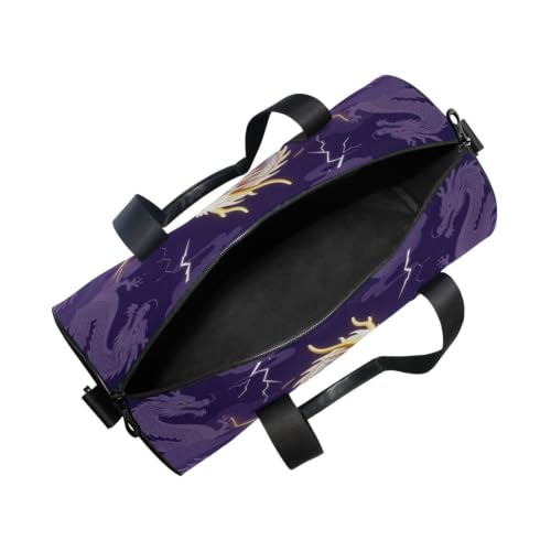 Bolsa de deporte redonda ligera con compartimento interior útil 5