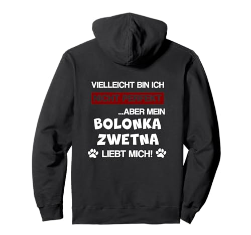Bolonka Zwetna Hund Rasse Spruch Hundemama Geschenk Idee Pullover Hoodie