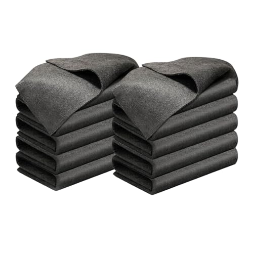 Thickened Magic Cleaning Cloth, 2026 New Reusable Microfiber Cleaning Rag, Streak Free Multipurpose Microfiber Cleaning Cloth for Kitchen, Window, Mirror, Glass, Cars (10 PCS, 8x12 in)
