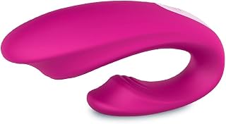 Vibrador em forma de U Vibrador Duplo Rabbit Dylan Movimento Vai E Vem Recarregável No02