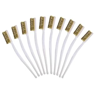 Elevapulse Messingbürste Set 10 Stück JMZ10