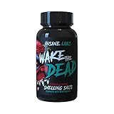 Insane Labz Wake The Dead Smelling Salts Pre Workout, Massive Energy Boosting Powder, Ammonia Inhalant, Extreme Focus for Power-Lifting Athletes, 100 Uses just add Water