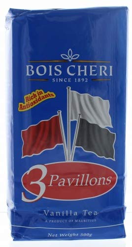 Bois Cheri Trois Pavilions (sabor a vainilla) 500g Té negro suelto de Mauricio