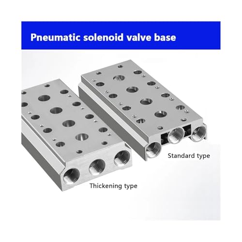 Distributeur 4V210 embase 4 stations pour échappement d'air - 4