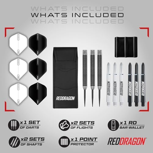 RED DRAGONTungsten Darts Set - View 4