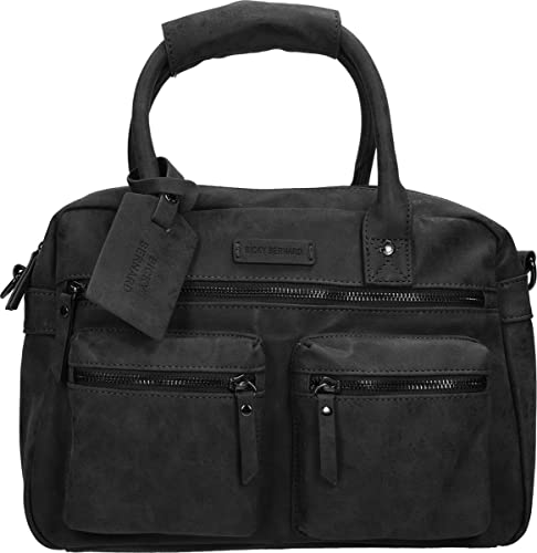 Sac western schoudertas marron en cuir synthétique Bicky Bernard pour femme