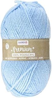Glorex 5 1001 12 Premium Wool 100% Acrylic Easy to Use Multi-Purpose Warm Soft Non Scratch 50 g Approx. 140 m, Brown