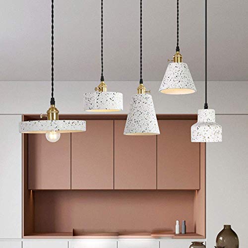 Accesorios personalidad creativa con lámpara de suspensión simple y minimalista 5