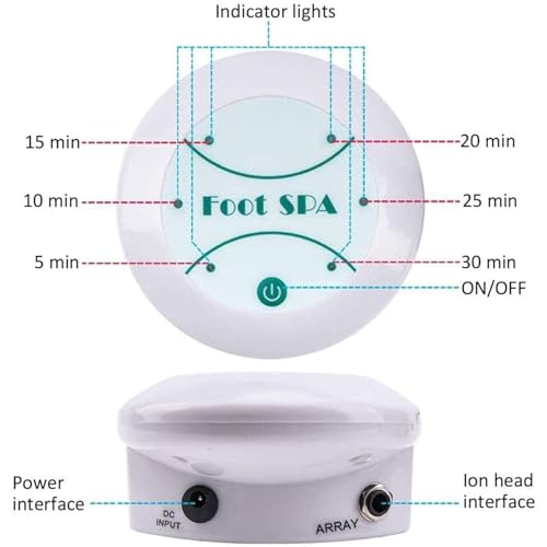 Máquina portátil detox spa para pies y masaje miniatura 4