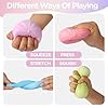 Dumpling Squishy Mystery Box, Viral Squishy Dumpling Toy, Bao Bun Squeeze Stress Relief Fidget Toys for Holiday & Birthday Gifts (Pink) #2