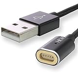 HKW Magnetic MicroUSB Charging Cable 4Ft/1.2m Genuine Product (Dedicated Black Cable)