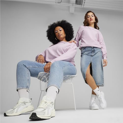 Image of PUMA Cotton Women Crew Neck Sweatshirt
