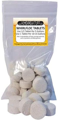 Home Brew Stuff Whirlfloc Tablets 8oz Bulk Pack Aprox. 90 Tablets