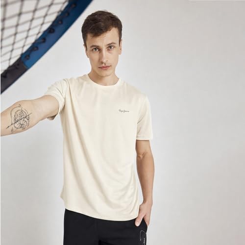 Image of Pepe Jeans Men's Polyester Regular fit T-Shirt