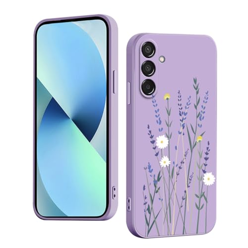 WOKEZ Blommönster Telefonfodral till Samsung Galaxy M55 5G – Ultratunn TPU