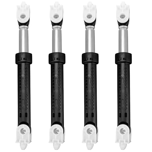 4 Pack 8182703 Washer Shock Absorber fit for Kenmore/Whirlpool/Kitchen Aid - WP8182703 Replacement Part for Washer & Dryer, replace 8181646/AP6011831/AP3868181/PS989596 LUXRILIX