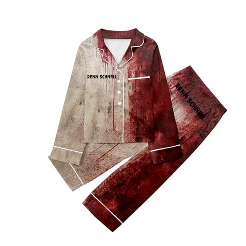 Generisch Kinder Halloween Blutiger Druck Langarmhose Strickjacke...