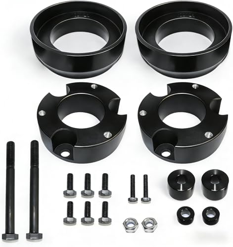 Leveling Lift Kit for 2003-2024 Toyota 4Runner, 2007-2015 FJ Cruiser 2WD 4WD, 3' Front 2' Rear Full Leveling Spring Spacer Lift Kits with Differential Kit