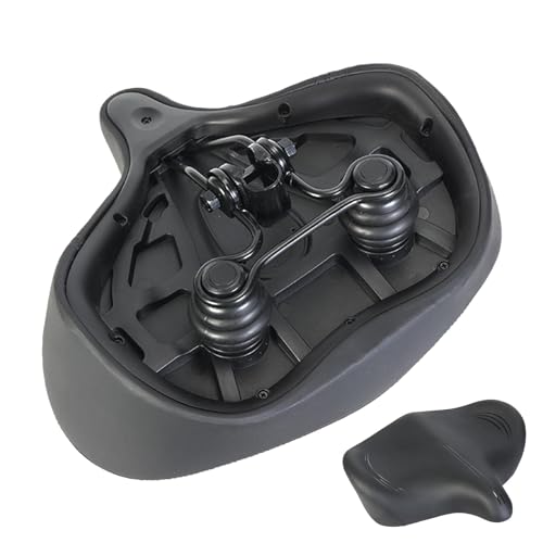 Cojín para bicicleta, cómodo reemplazo de asiento de bicicleta, funda de asiento de bicicleta, acolchado ergonómico, funda de cojín de asiento de bicicleta para bicicletas de ciclismo