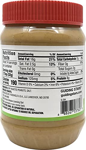 Mantequilla de Maní Cremosa Natures Promise 16 Oz miniatura 2