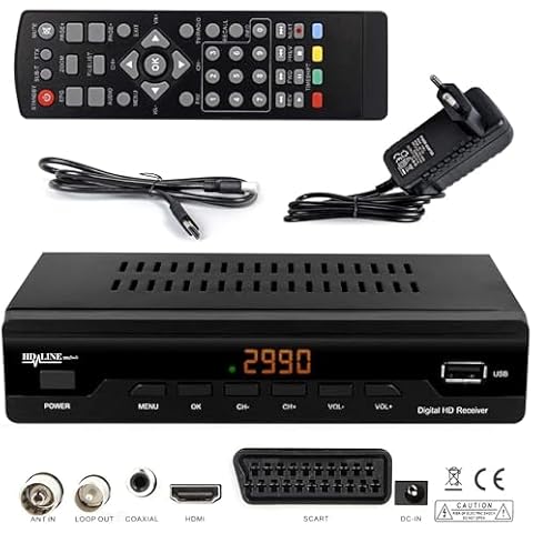 Hd-line EC 2990 Décodeur TNT Cover