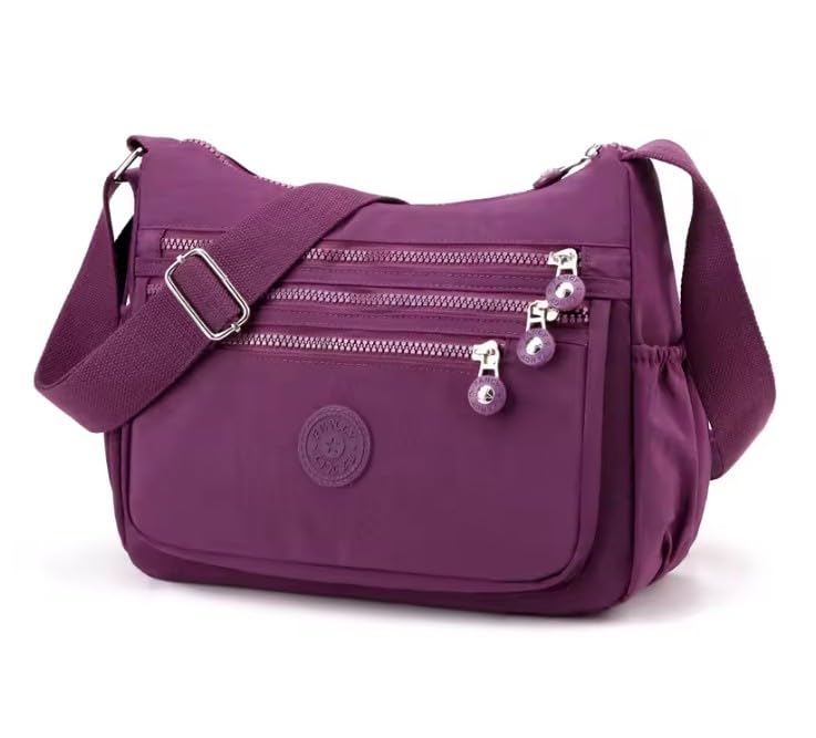 Bolsa transversal Shoulder Bag Bolsinha Transversal Alça De Ombro Tiracolo alça de ombro (modelo 1 - roxa)