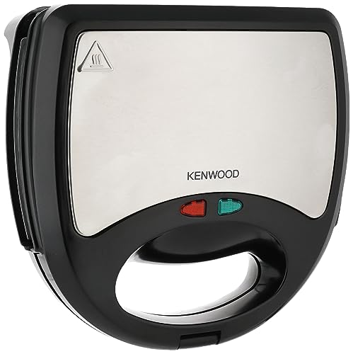 ماكينة صنع الساندويتشات 3 في 1 من كينوود، ستيل/اسود، smm01.aobk