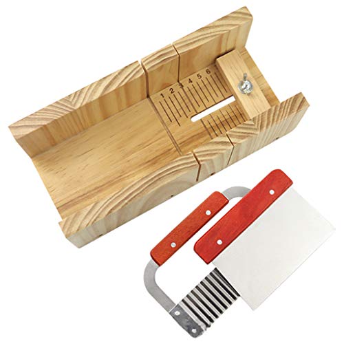 Moule à savon bois haut de gamme et son insert silicone pour découpe précise - 7