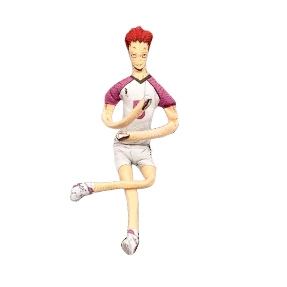 Xinchangda Tendou Satori Plush Figurine Anime Tendou Satori Plush 28cm Funny Soft Padded Figure Active Joint Figure Decoration Gift