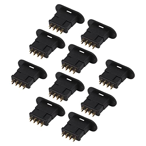 Conector MPX de 8 pines macho hembra para enchufe de batería rc y cables de robótica 6
