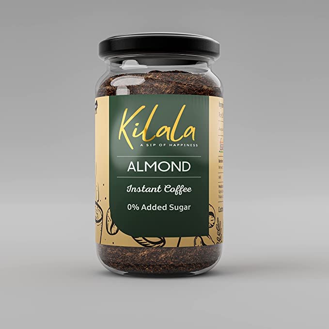 Kilala Instant Almond Flavoured Instant Coffee No Added Sugar, 60g (Pack of 1) (B0BNQHDW85) Amazon Price History, Amazon Price Tracker