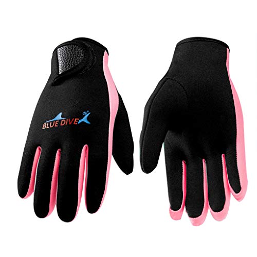 image for Clobeau Diving Gloves,Wetsuit Gloves Men Women Watersports Diving Boat