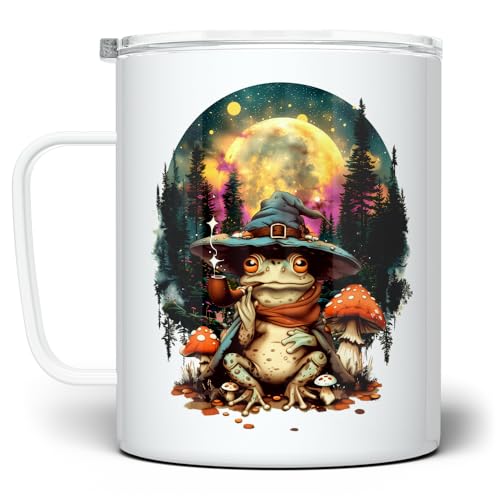 Wizard Frog Taza Aislada de Acero Inoxidable 12oz miniatura 1