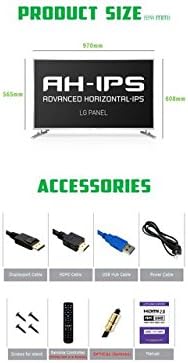 Bag view of the Wasabi Mango UHD430 monitor, showing various input ports and ventilation.