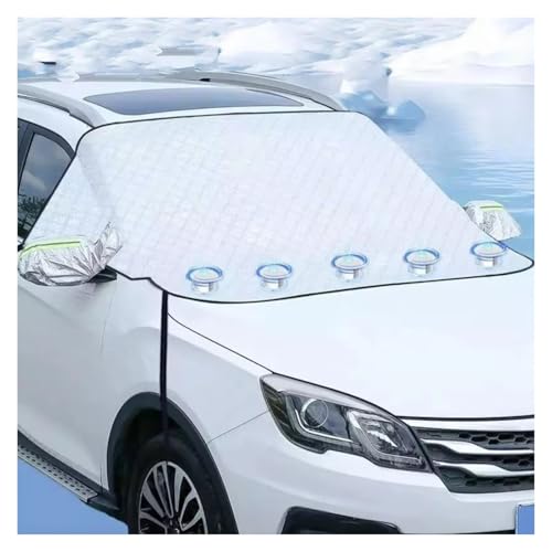 Parasol magnético para Parabrisas Delantero, anticongelante y antinieve para Coche, Protector de Nieve Engrosado Parasol Coche Lateral
