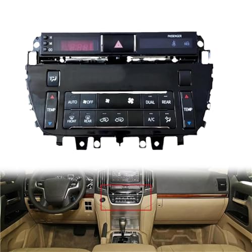 Console de climatisation Toyota Land Cruiser Prado 2008-2021 pour longs trajets