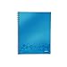 Produktbild Leitz 46420036 Kollegblock WOW Get Organised, A4, PP, liniert, blau metallic