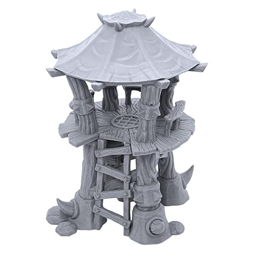 Tour de guet Orc Makers Anvil haut de gamme, décor RPG et wargame 28mm