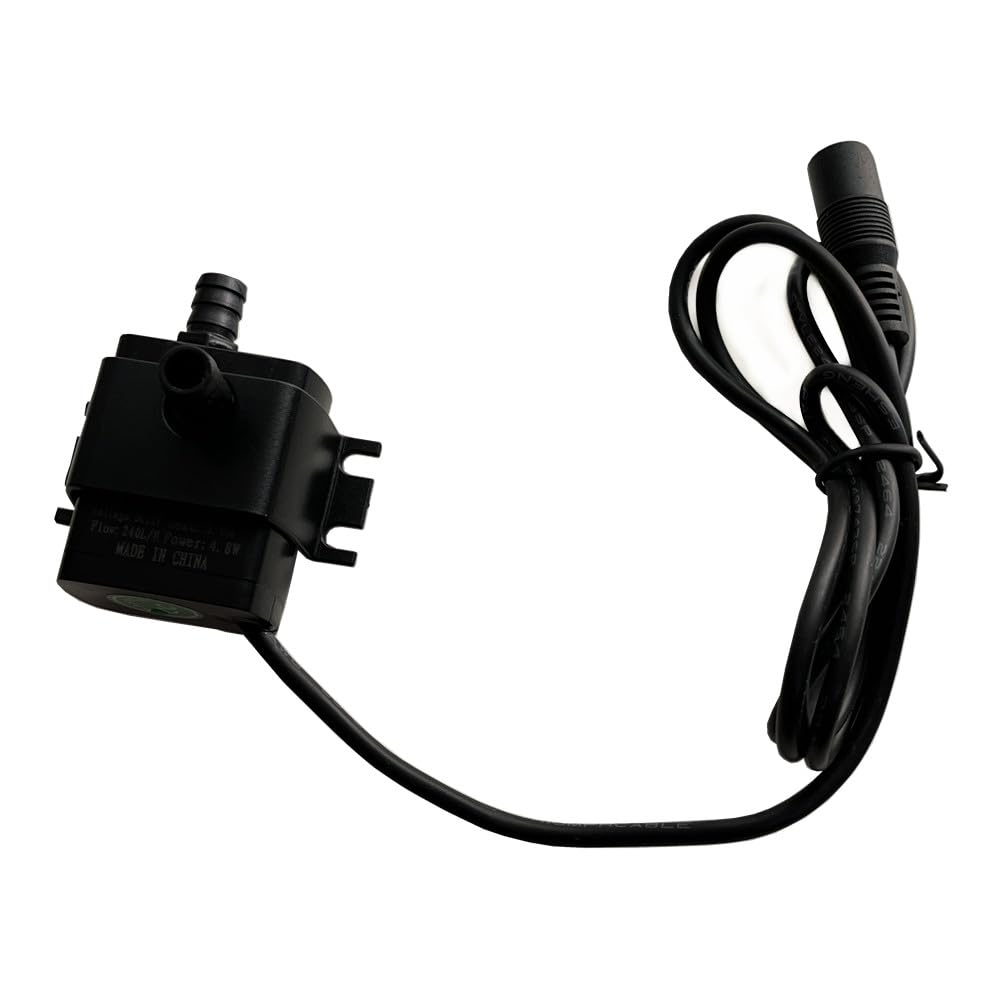 SHYSKY Mini Brushless DC Water Pump DC30A-1230 12V 4.8W 240 Litre Per Hour Lift 3m Low Noise Stable Continuous Circulation, for Micro Cooling, Garden, Aquarium Sys