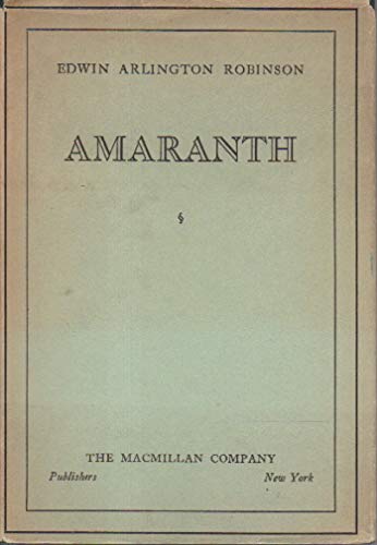 Amaranth [Unknown] B00085HCJY Book Cover
