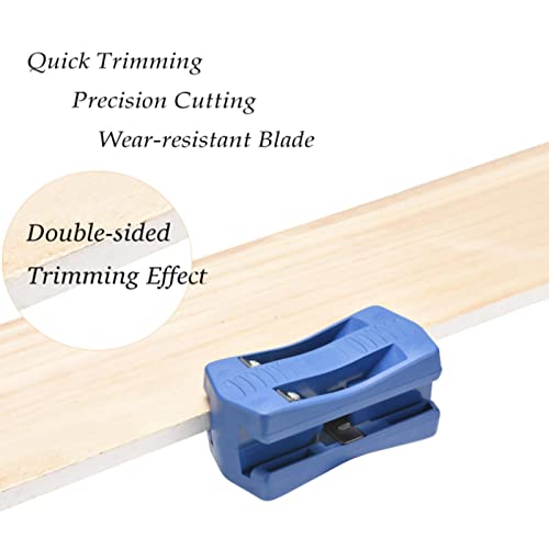 Ferramenta de aparador de borda de borda, cortador de fita de borda de madeira de pvc mini forte com