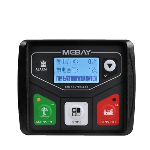 Module de commande de commutateur de transfert automatique double puissance contrôleur ATS ATS320